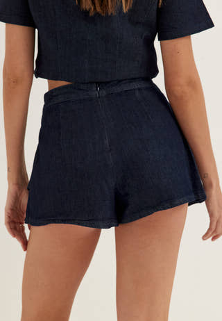 Onlranja Reg Frill Dnm Skort