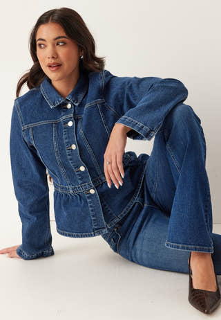 Onlremi L/S PEPLUM JACKET DNM