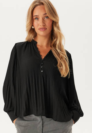 Onlronja Life L/S V-Neck Plisse