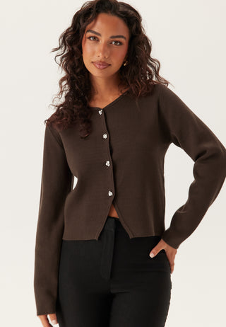 Onlscarlett Ls Button Cardigan