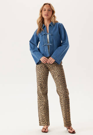 Onlthora Ls Bow Shirt Dnm