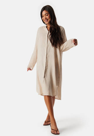 Onltokyo Linen Blend Dress