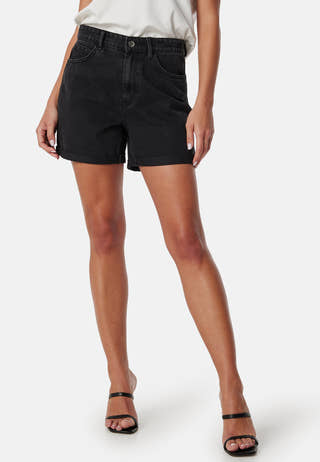 Onlvega HW Mom Dnm Shorts
