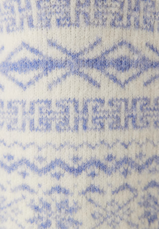 Onlxmas Nordic Ls O-neck Knt