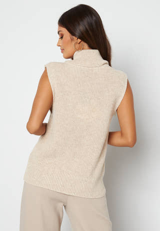 Paris Life Roll Vest Pullover Knit