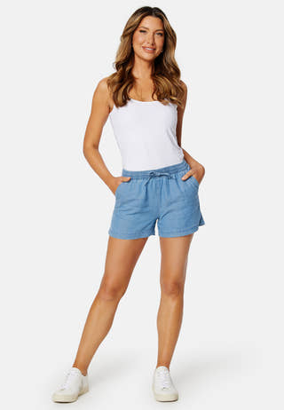 Pema Lyocell Denim Shorts