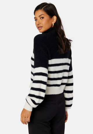 Piumo L/S Stripe Rollneck