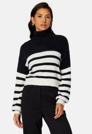 Piumo L/S Stripe Rollneck