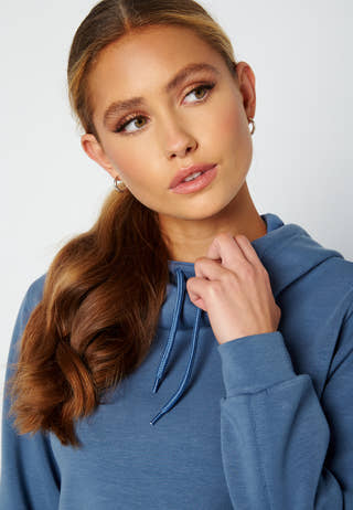 Dess Cropped Hood Sweat