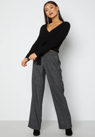Poptrash-Suki MW Wide Check Pant