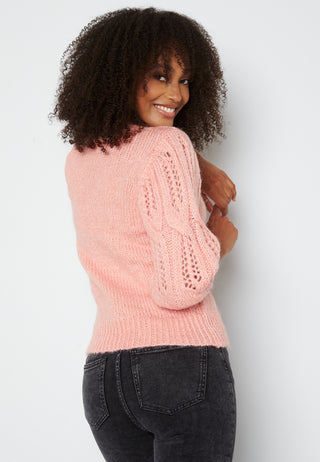 Sussie Wool 3/4 Highneck Pullover