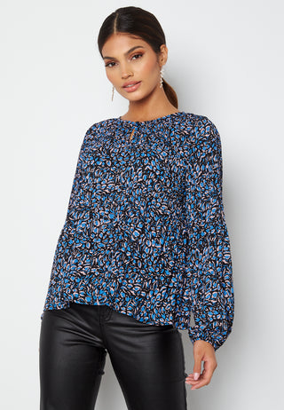 Tanny L/S Mini Plisse Top