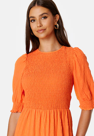 Thalia 2/4 Smock Calf Dress