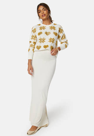 Xmas Love LS Loose O-Neck