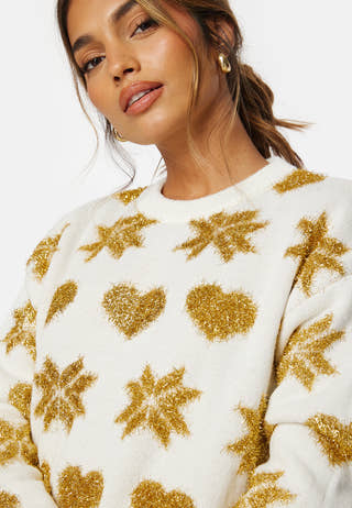 Xmas Love LS Loose O-Neck