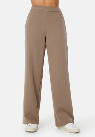 Bossy HW Wide Plain Pant