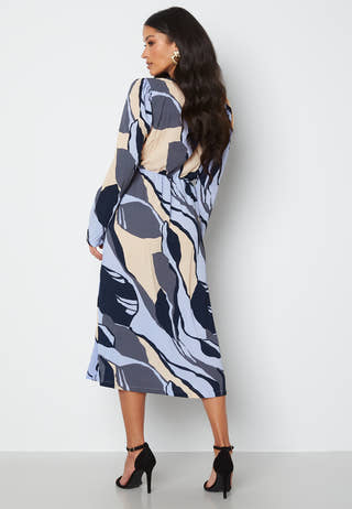 Catalina LS Wrap Dress