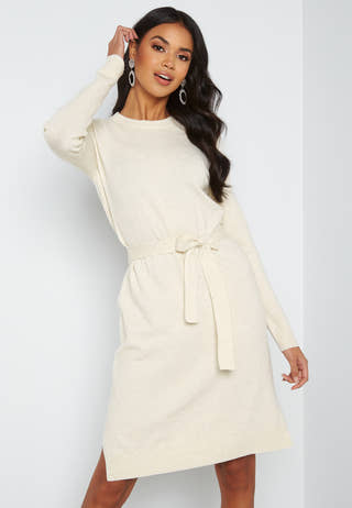 Cava LS O-Neck Knit Dress