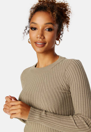 Pccrista LS O-Neck Knit