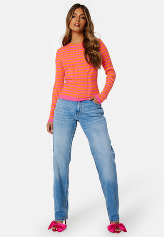 Pccrista LS O-Neck Knit