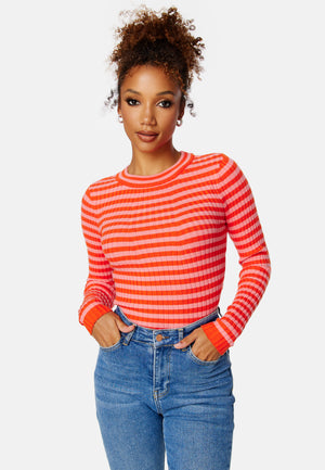 Pccrista LS O-Neck Knit