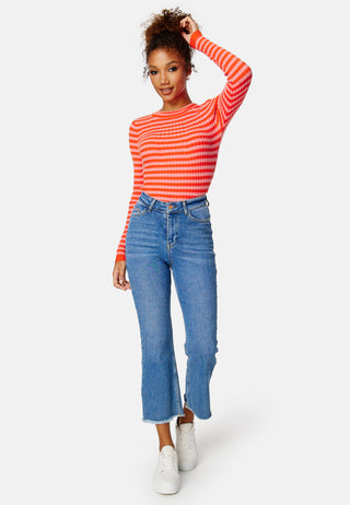 Pccrista LS O-Neck Knit