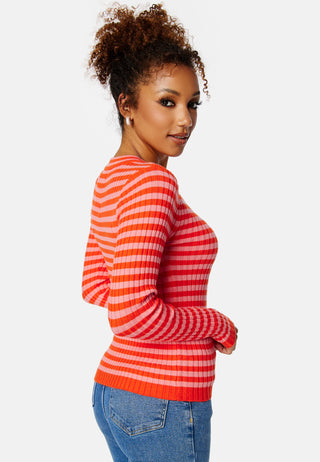 Pccrista LS O-Neck Knit