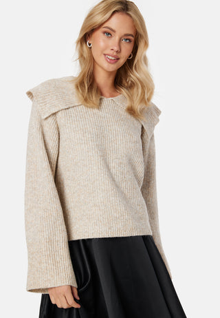 Fade LS Collar Neck Knit