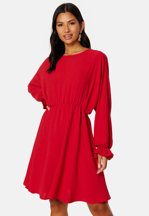 Flore LS O Neck Dress