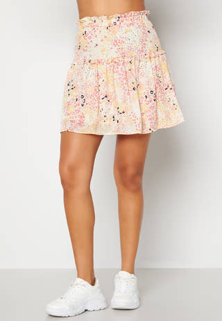 Hannah Foil Short Skirt