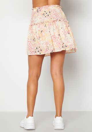 Hannah Foil Short Skirt