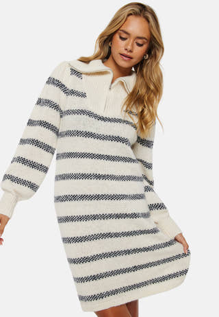 Jadine Half Zip Knit Dress