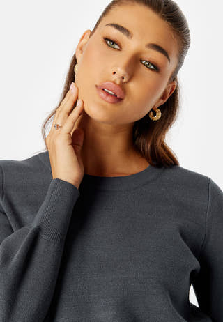Jenna LS O-Neck Knit