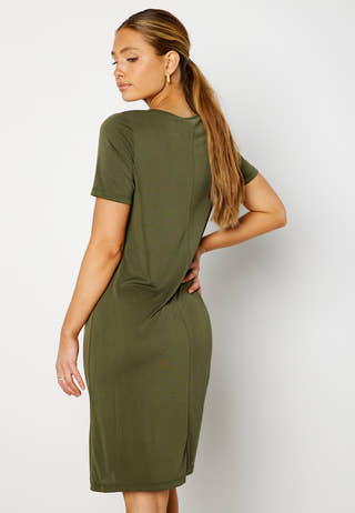 Kamala SS Tee V-Neck Dress