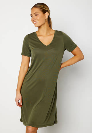 Kamala SS Tee V-Neck Dress