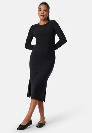 Kylie O-Neck Midi Dress