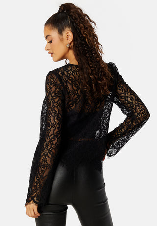 Nella LS Lace Top