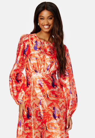 Nio LS Midi Dress