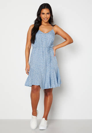Nya Slip Button Dress