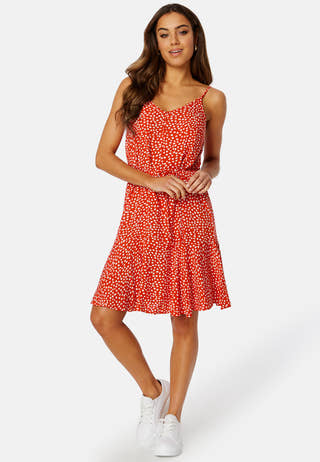Nya Slip Button Dress