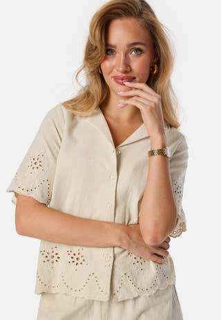 Pcalmina Embroidery Shirt