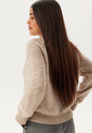 Pcanona Ls O-neck Knit