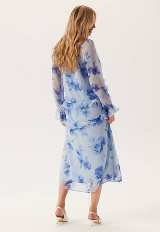 Pcclara Ls Long V-neck Dress