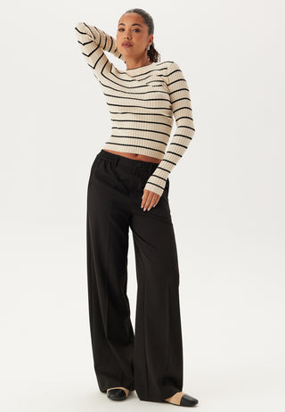 Pccrista LS O-Neck Knit