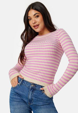 Pccrista LS O-Neck Knit