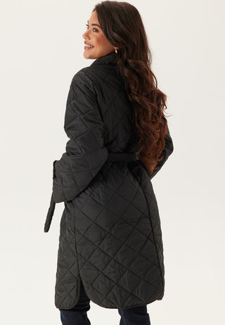 Pcemily Long Quilted Jacket