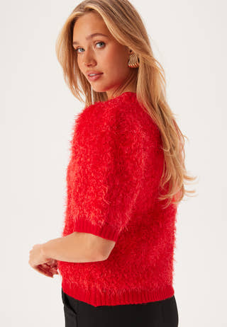 PCFee SS O-Neck Knit Top