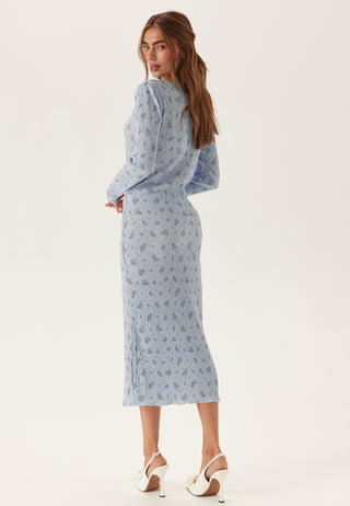 Pcflora Ls Midi Dress