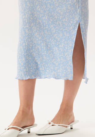 Pcflora Ls Midi Dress