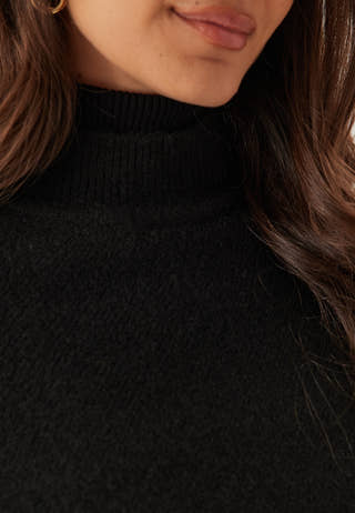 Pcfortuna High Neck Poncho